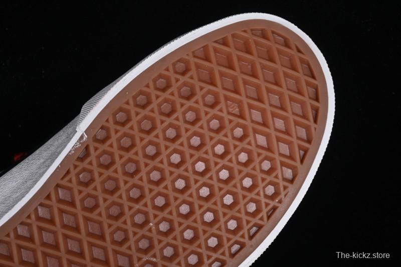 Vans Classics Knu Skool Patchwork Letter Lace-Up Chunky Tongue Platform Sneakers - VN0009QCBLK