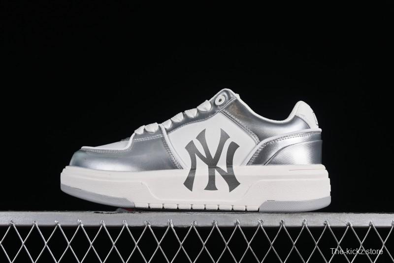 MLB Chunky Liner Metal Senior Series Lightweight Platform Casual Sneakers with 6cm Height Increase - 3ASXCLH3N50GRS