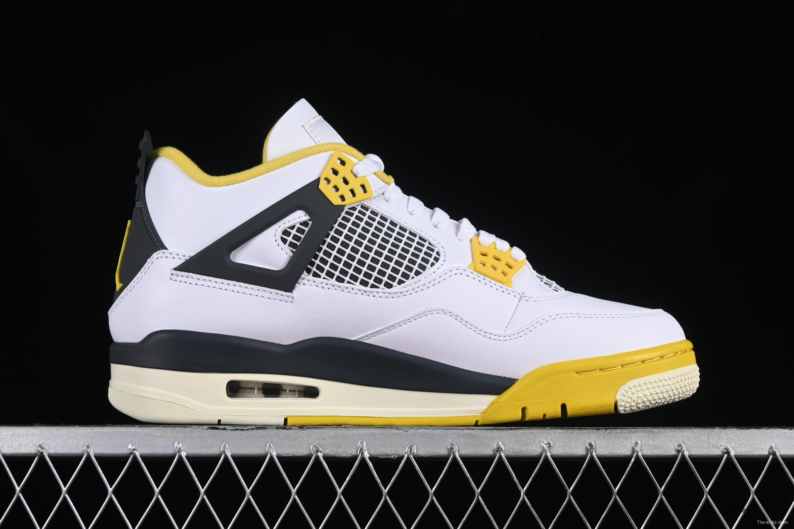 Nike Air Jordan 4 Retro Vivid Sulfur Sneakers - AQ9129-101