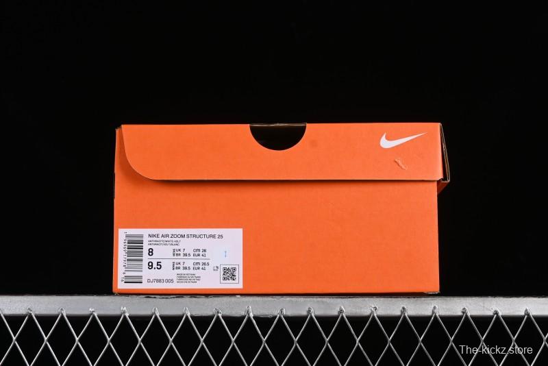 Nike Air Zoom Structure 25 Cushioned Anti-Slip Running Shoes - DJ7883-005