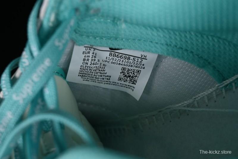 Nike SB Dunk Low Supreme Collaboration - Wheat Green Canvas Anniversary High-End Custom Low-Top Casual Skate Shoes - BB6698-512