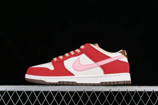 Nike Dunk Low SB Bacon Color Casual Skate Shoes - FB7910-600