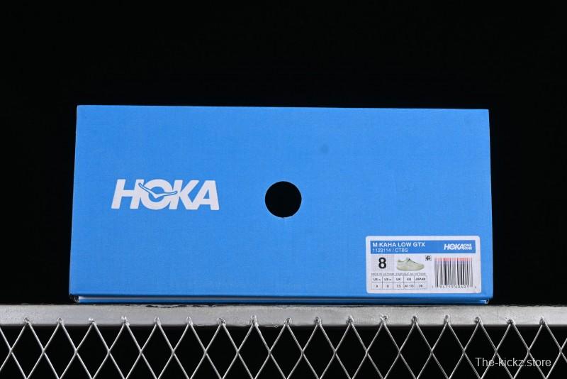 HOKA ONE ONE Kaha Low GTX Hiking Shoes with Geometric Cushioning and Waterproof Design - 1123114 CTBS