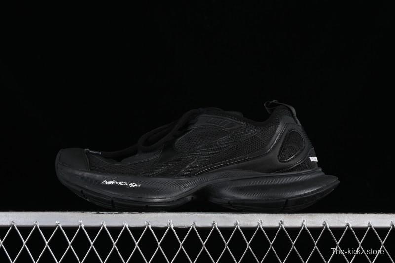 Balenciaga Circuit Lightweight Distressed Print Round Toe Fashion Casual Sneakers - WFLGY1000