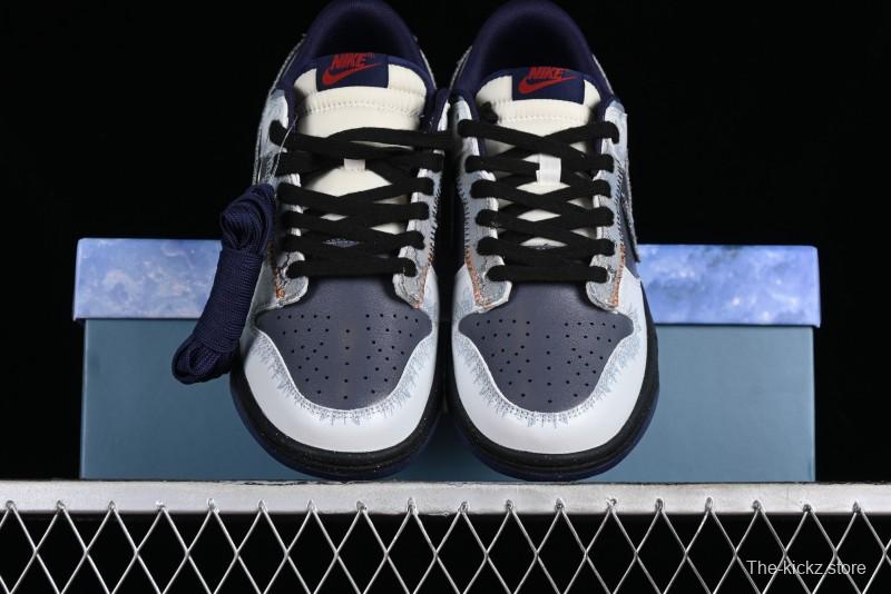 Nike Dunk Low Panda Prank Surf Fishing SB Strap Low-Top Casual Sneakers - FV8106-181