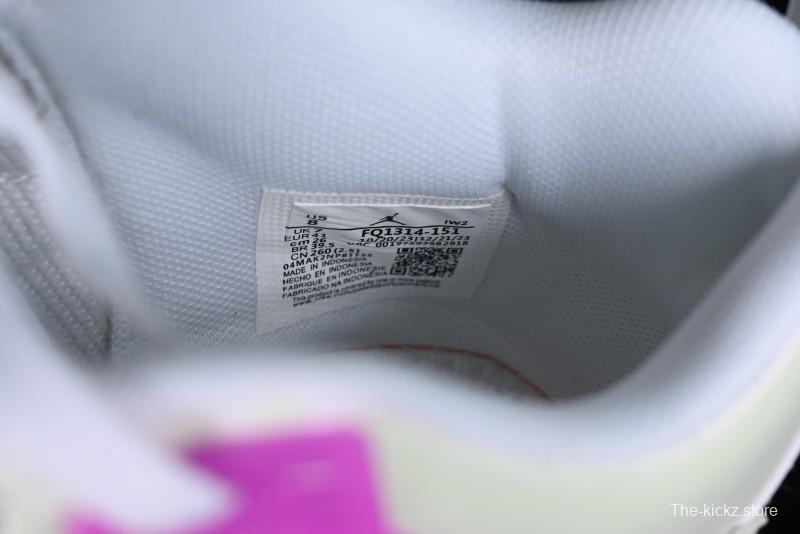 Nike Air Jordan 4 Retro Sneakers with Hyper Violet Accents - FQ1314-151