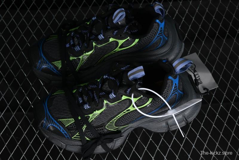 Balenciaga Phantom Sneaker Ten-Generation Trend Running Shoes with Transparent Heel Strap - W3XL51143