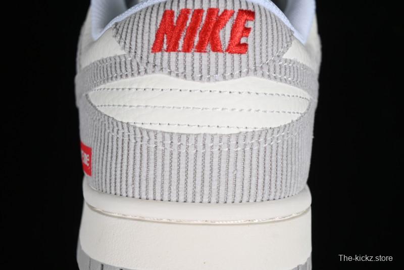 Nike SB Dunk Low Supreme Collaboration Anniversary Customized Casual Sneakers - FC1688-143