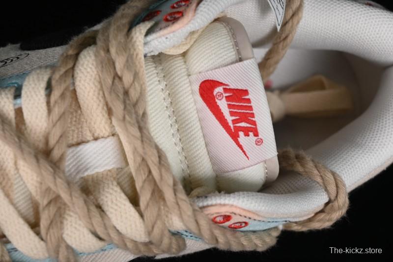 Nike Dunk Low Sky City Dopamine Gradient Sashiko Stitch Hemp Rope SB Low-top Casual Sneakers - DV0834-100