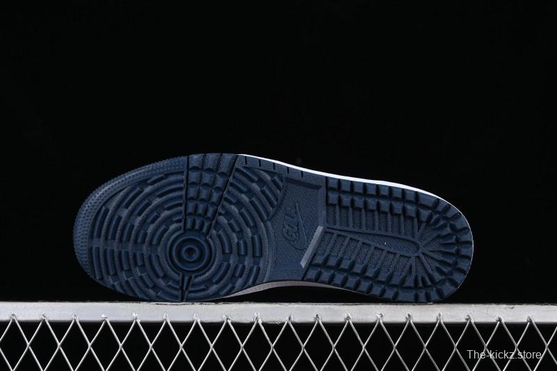 Nike Air Jordan 1 Low Golf Shoes Navy Blue - DD9315-115