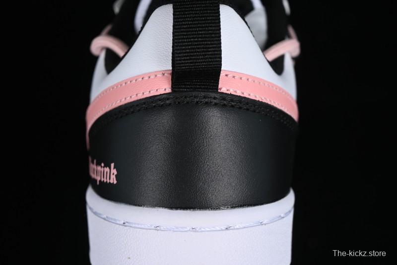 Nike Court Borough Low 2 Sneakers in Cool Blackberry with Sweet & Spicy Design - BQ5448-110