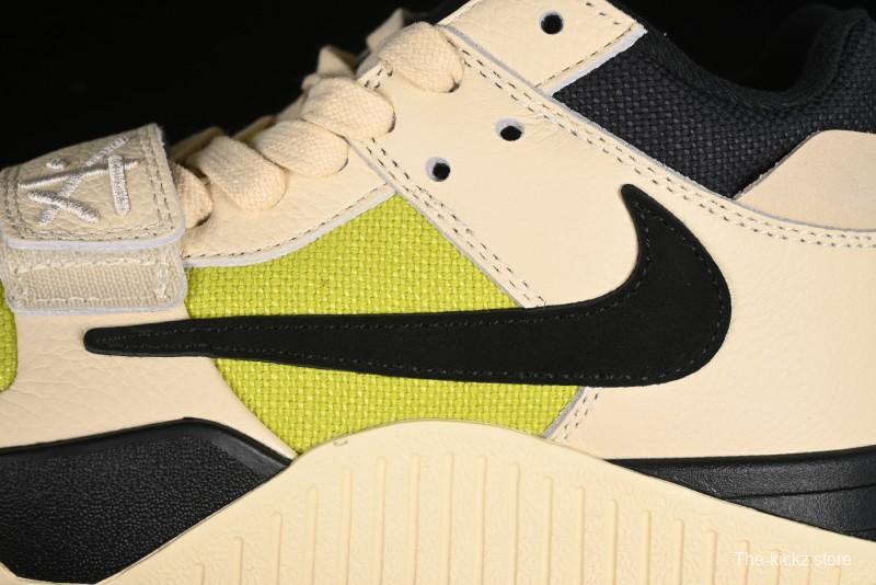 Nike Travis Scott x Jordan Cut The Check AJ1 Hook and Loop Fashion Basketball Shoes - FZ8117-102