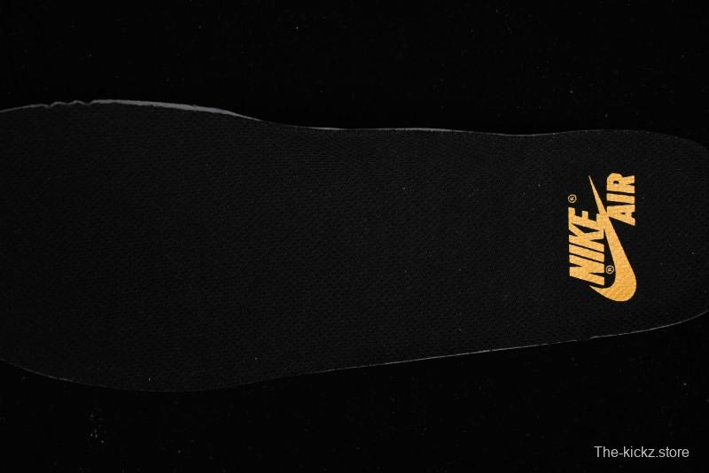 Nike Air Force 1 '07 Low Casual Sneakers in Black, White, and Gray - FB7162-081