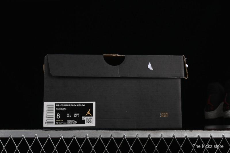 Nike Air Jordan Legacy 312 Low AJ312 Basketball Shoes with Velcro Strap - FQ7827-006
