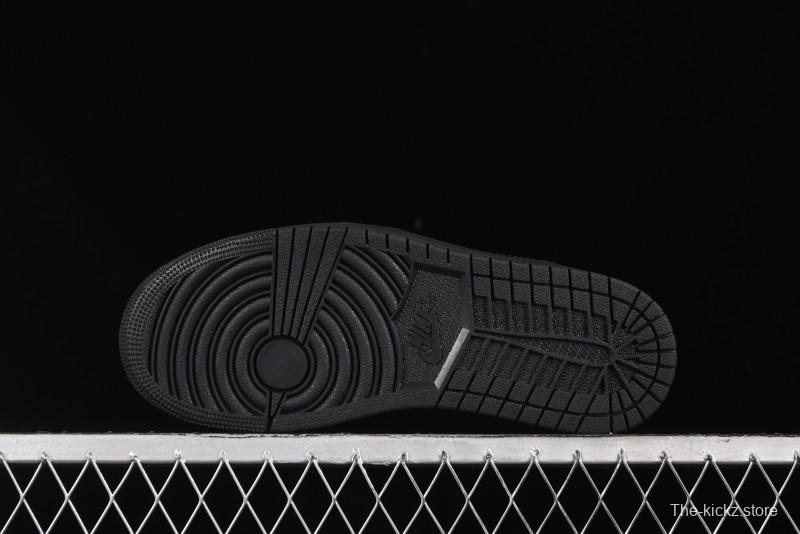 Nike Air Jordan 1 Low "Black Croc" Casual Sneakers - HJ7743-010