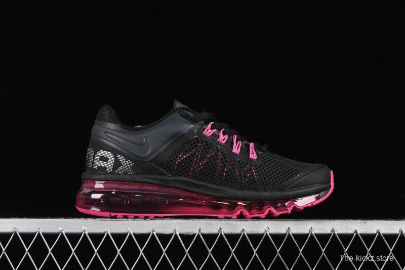 Nike Air Max 2013 Retro Breathable Mesh Cushioned Running Shoes - 555753-001