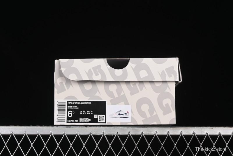 Nike SB Dunk Low The North Face Collaboration - Grey Pigskin Navy Swoosh Anniversary Custom Low-Top Casual Skate Shoes - SJ1089-012