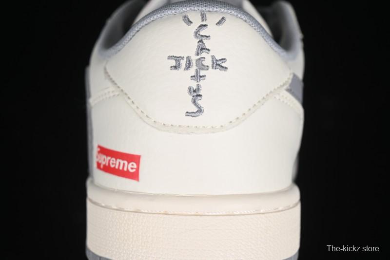 Nike Travis Scott x Fragment Design x Air Jordan 1 Low OG SP AJ1 Supreme Collaboration - XZ1168-003
