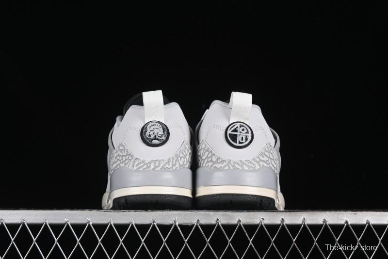 Nike Jordan Spizike Low AJ Hybrid Element All Black Crackle Color Casual Sneakers - HQ1191-011