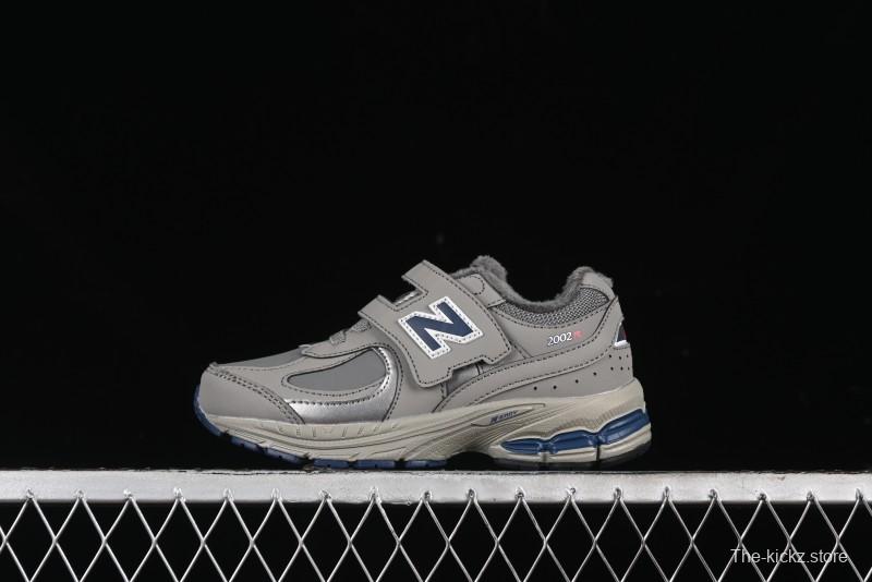 New Balance 2002R Series Hook & Loop Kids Shoes with Fleece Lining - PV2002RA