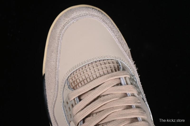 Nike A Ma Maniere x Air Jordan 4 Retro "Fossil Stone" - FZ4810-200