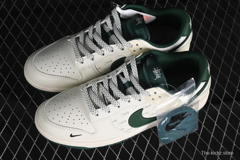 Nike SB Dunk Low Stussy Anniversary Edition Premium Custom Sneakers - XY1688-013