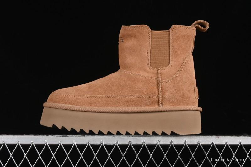 UGG Mini Bailey Button II Chelsea Boots with Chunky Platform - 1158051