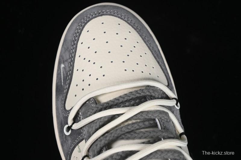 Nike SB Dunk Low Stussy Anniversary Edition Customized Low-Top Casual Sneakers - SJ2068-305