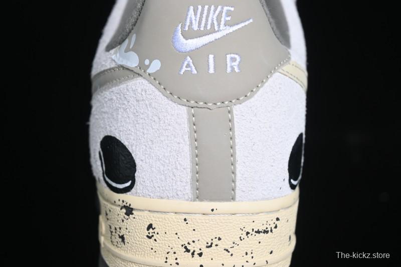 Nike Air Force 1 '07 Low Milk Cookie Custom Low-Top Casual Sneakers for Autumn Winter - KL1210-111