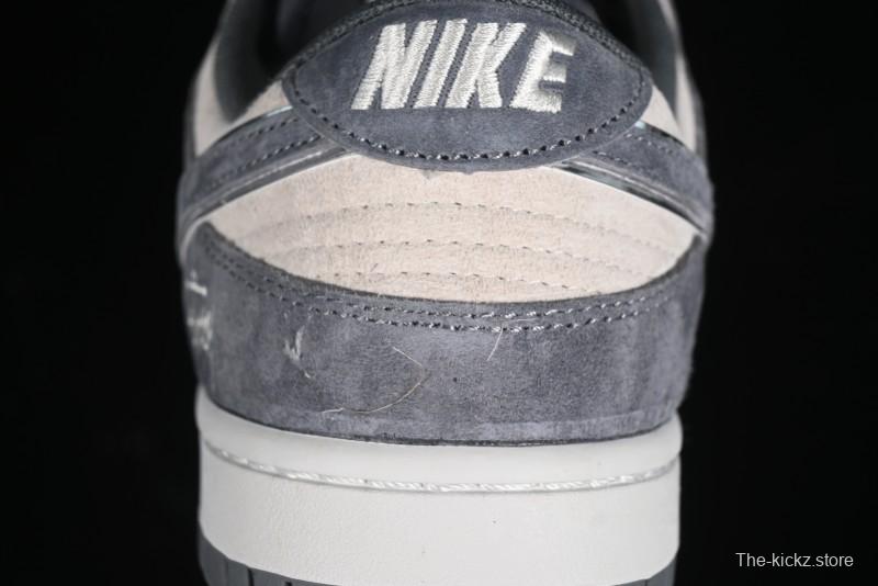 Nike SB Dunk Low Stussy Anniversary Edition Premium Customized Low-Top Casual Sneakers - XX2025-508