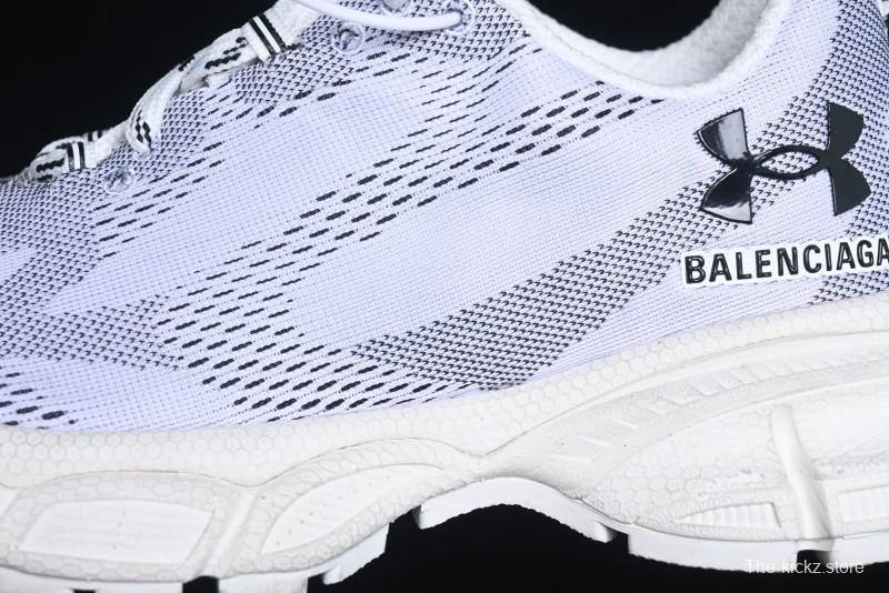 Under Armour Balenciaga 3XL Sneakers Low-Top Retro Chunky Sole Dad Shoes - W3XUA9010