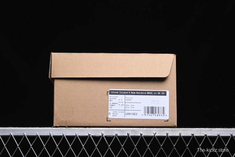 Stone Island x New Balance Made In USA M991 Collaboration Classic Dad Shoes Casual Running Sneakers - U991SE2