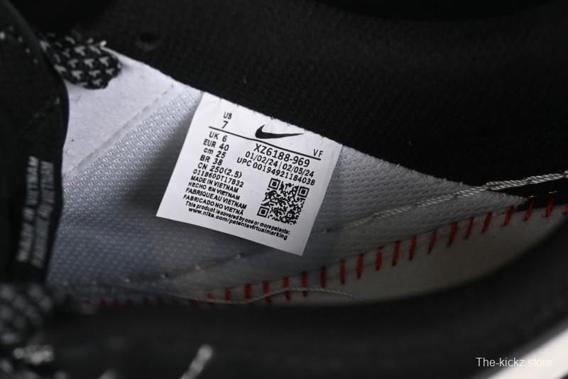 Nike Air Force 1 '07 Low Stussy Collaboration - Samurai Black Low-Top Casual Sneakers - XZ6188-969