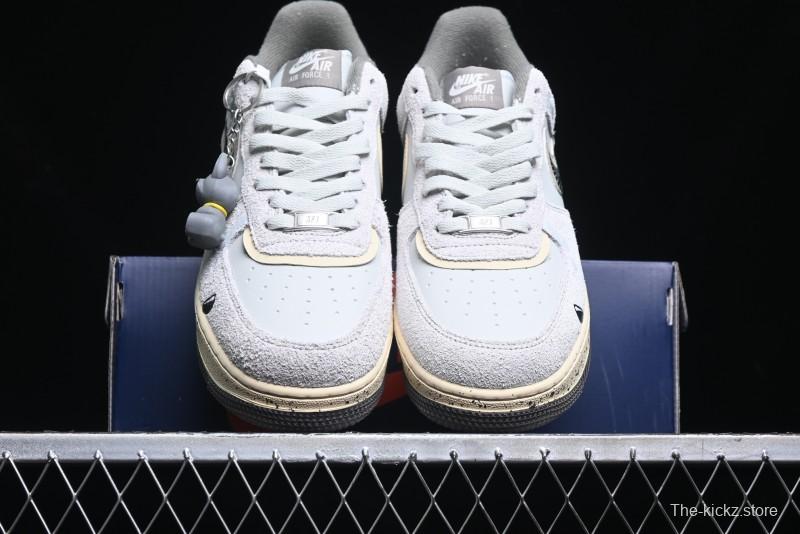 Nike Air Force 1 '07 Low Milk Cookie Custom Low-Top Casual Sneakers for Autumn Winter - KL1210-111