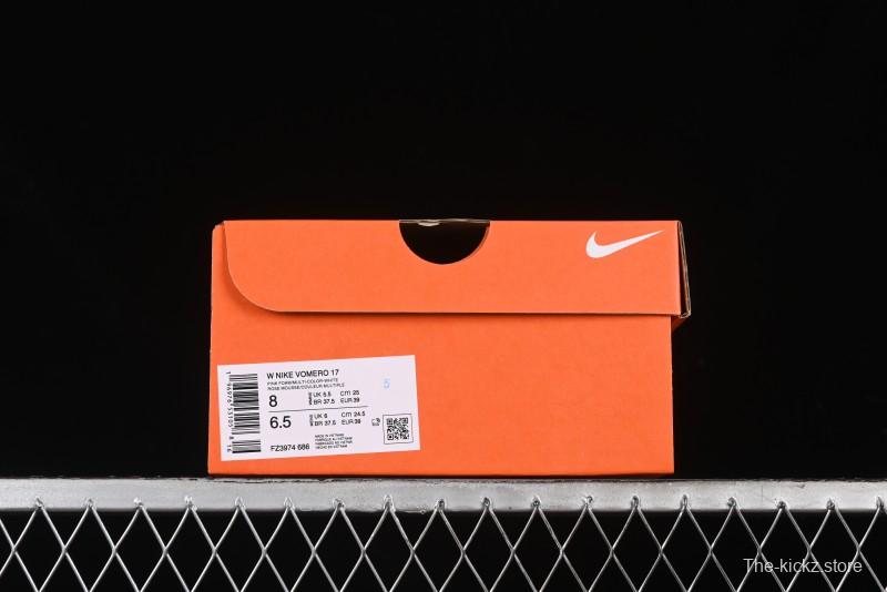 Nike Air Zoom Vomero 17 Summer 2024 Cushioned Casual Running Shoes with Zoom Air Unit - FZ3974-686