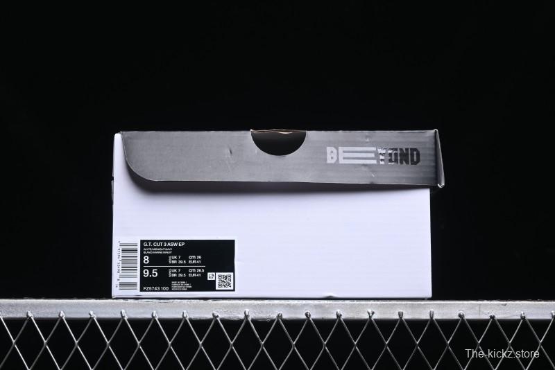 Nike Air Zoom G.T. Cut 3 EP Basketball Shoes with Full-Length ZoomX Foam - FZ5743-100