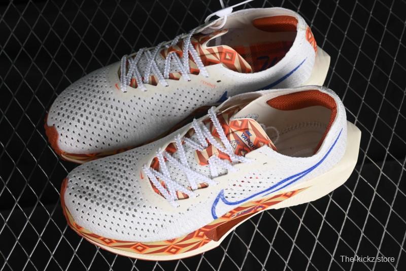 Nike ZoomX Vaporfly NEXT% 3 Marathon Series Lightweight Cushioned Running Shoes with Double-Layered ZoomX Foam - FQ7676-100