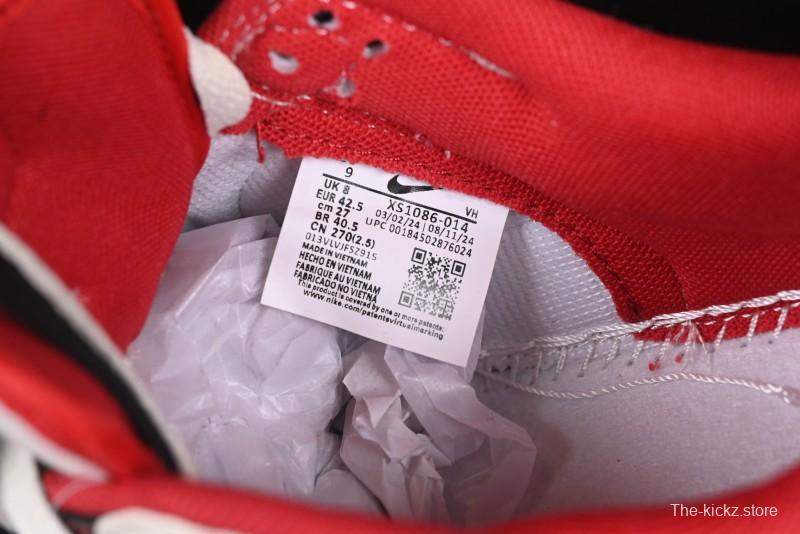 Nike SB Dunk Low Supreme Year of the Snake Limited Edition Red Black Snake Print Anniversary Custom Low-Top Casual Skate Shoes - XS1086-014