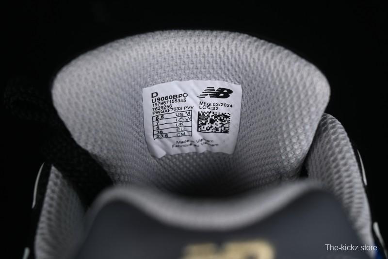 Joe Freshgoods x New Balance 9060 Retro Casual Running Sneakers with ABZORB Cushioning - U9060BPO