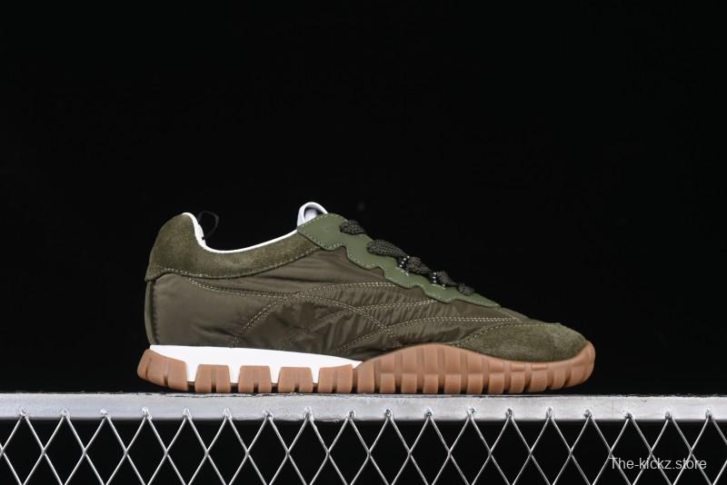 Miu Miu Suede Round Toe Lace-Up Low Top Women's Casual Shoes - 99D4