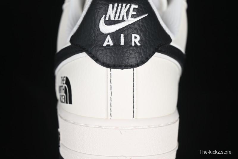 Nike Air Force 1'07 Low The North Face Collaboration Beige Black Red Label Casual Sneakers - BB7518-010