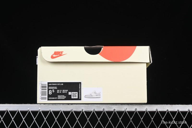 Nike Air Force 1 '07 Low Stussy Minimalist Grey Low-Top Casual Sneakers - XZ6188-672