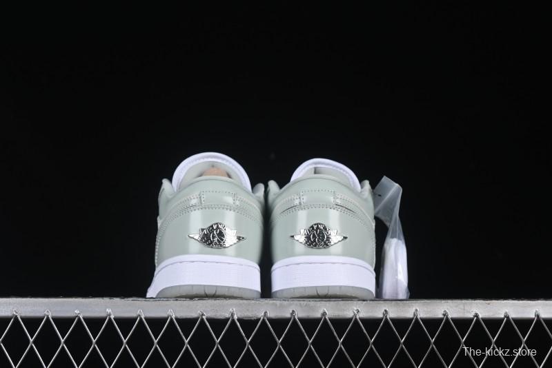 Nike Air Jordan 1 Low AJ1 Amber Green Low-Top Casual Sneakers - HF4078-100