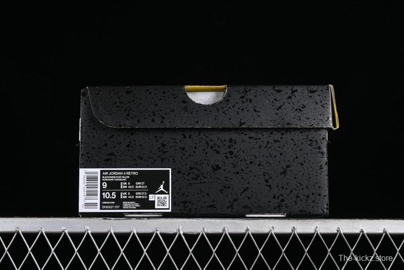 Nike Air Jordan 4 Retro Basketball Shoes Thunder - DH6927-017