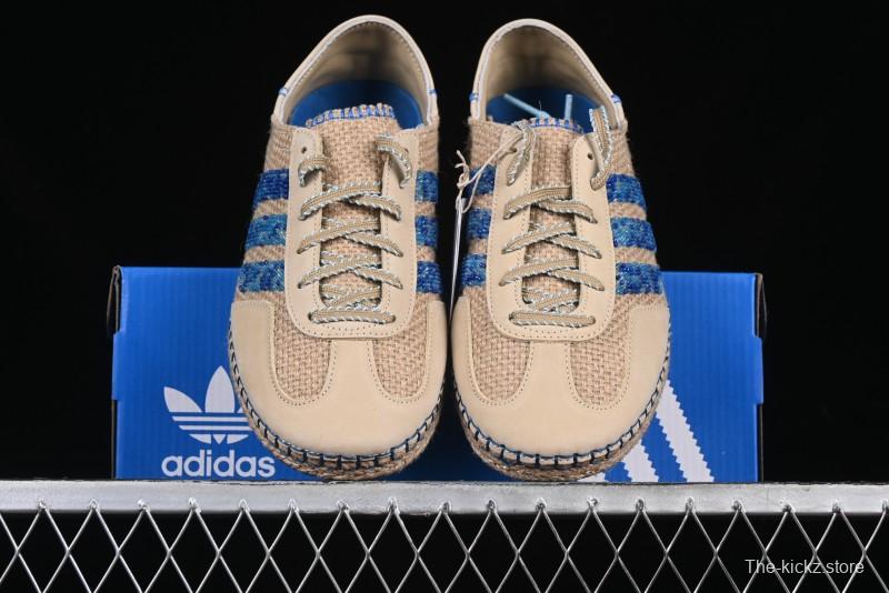 Adidas Clot x Originals Gazelle Indoor Retro Casual Slip-Resistant Wear-Resistant Low-Top Sneakers - IH3641