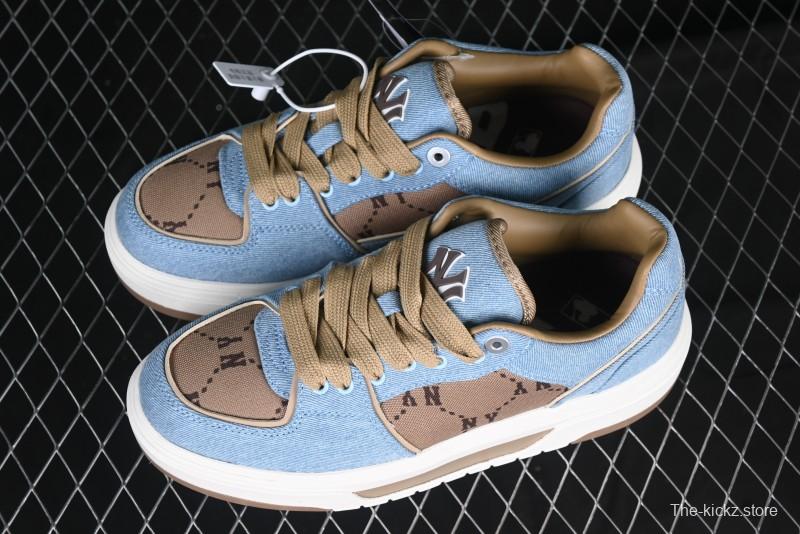 New York Yankees MLB Chunky Liner Dia Monogram Thick Sole Casual Running Shoes - 3ASXCLJ4N50BLS