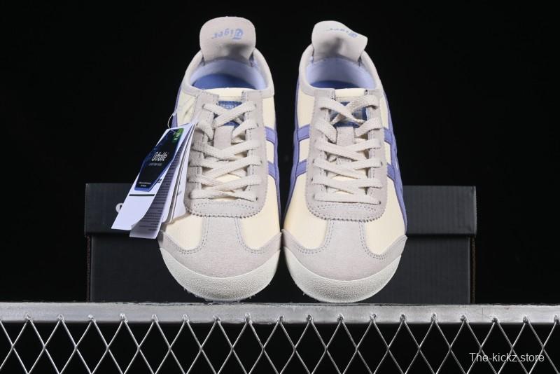 Onitsuka Tiger Mexico 66 Low-Top Leather Sneakers for Casual Running - 1183B391-102