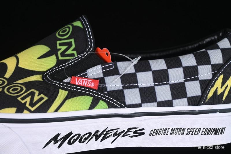 Mooneyes x Vans Slip-On Low-Top Casual Skate Shoes - VN000CP6BHG