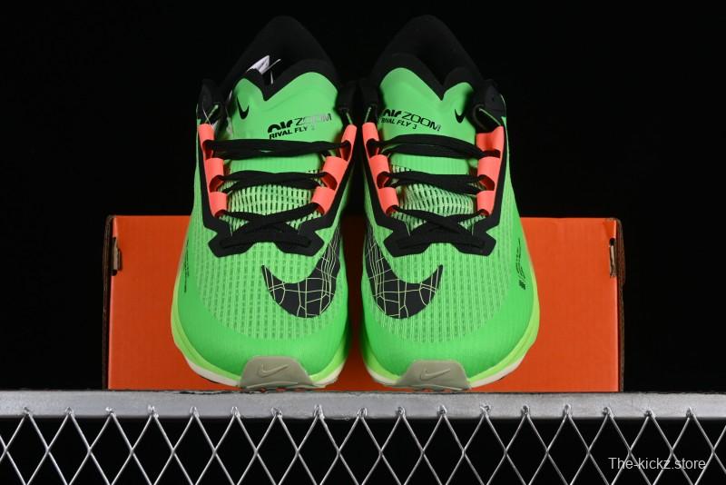 Nike Zoom Rival Fly 3 Lightweight Fabric Comfortable Cushioned Anti-Slip Low-Top Casual Running Shoes - DZ4775-304