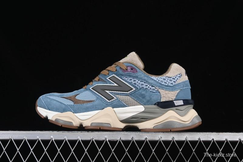 New Balance 9060 Retro Casual Running Sneakers with ABZORB Cushioning Technology - U9060BD1